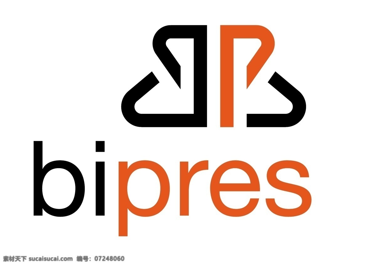 bipres logo 设计欣赏 制造业 标志 标志设计 欣赏 矢量下载 网页矢量 商业矢量 logo大全 红色
