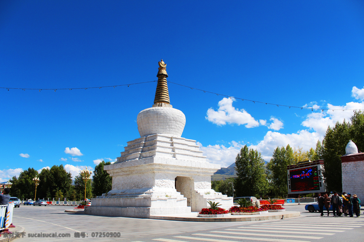 西藏 西藏风光 西藏旅游 蓝天 高原风光 旅游摄影 国内旅游 蓝色