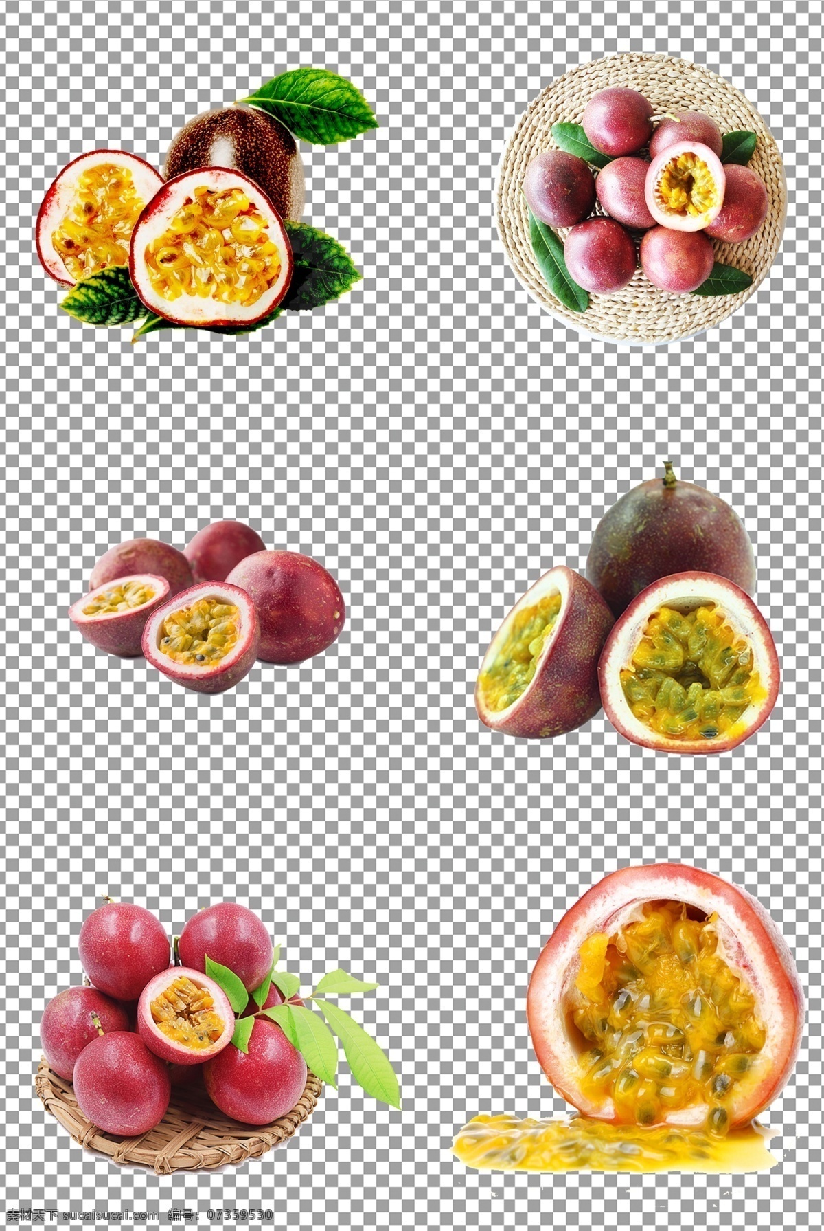 百香果 食物 水果 补充 维生素 营养 免抠 无背景 免抠图 抠图 元素 透明 通道 png免抠图 分层