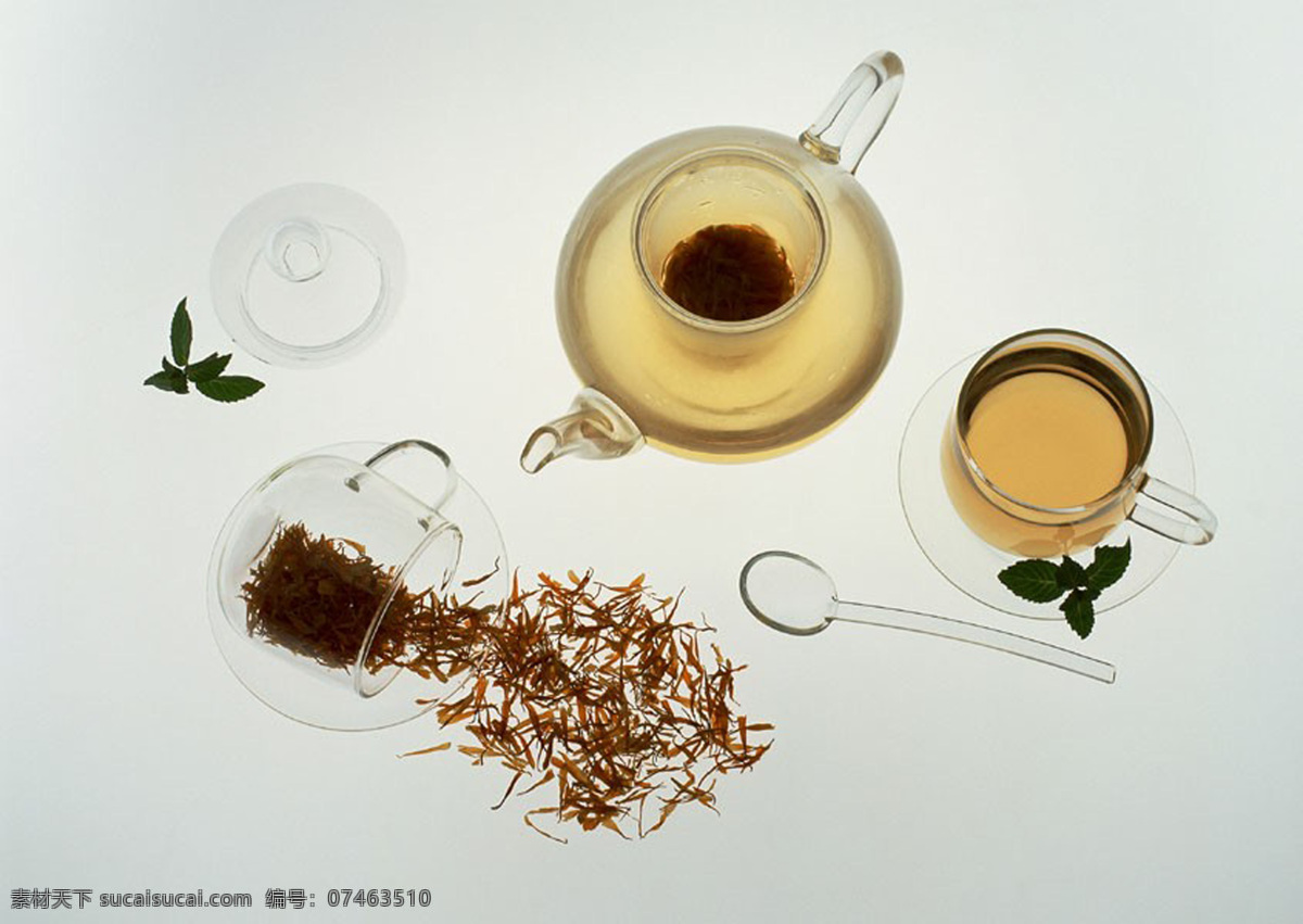 杯子 300 餐饮美食 茶杯 茶叶 传统美食 勺子 摄影图库 透明 美食器皿 矢量图 日常生活