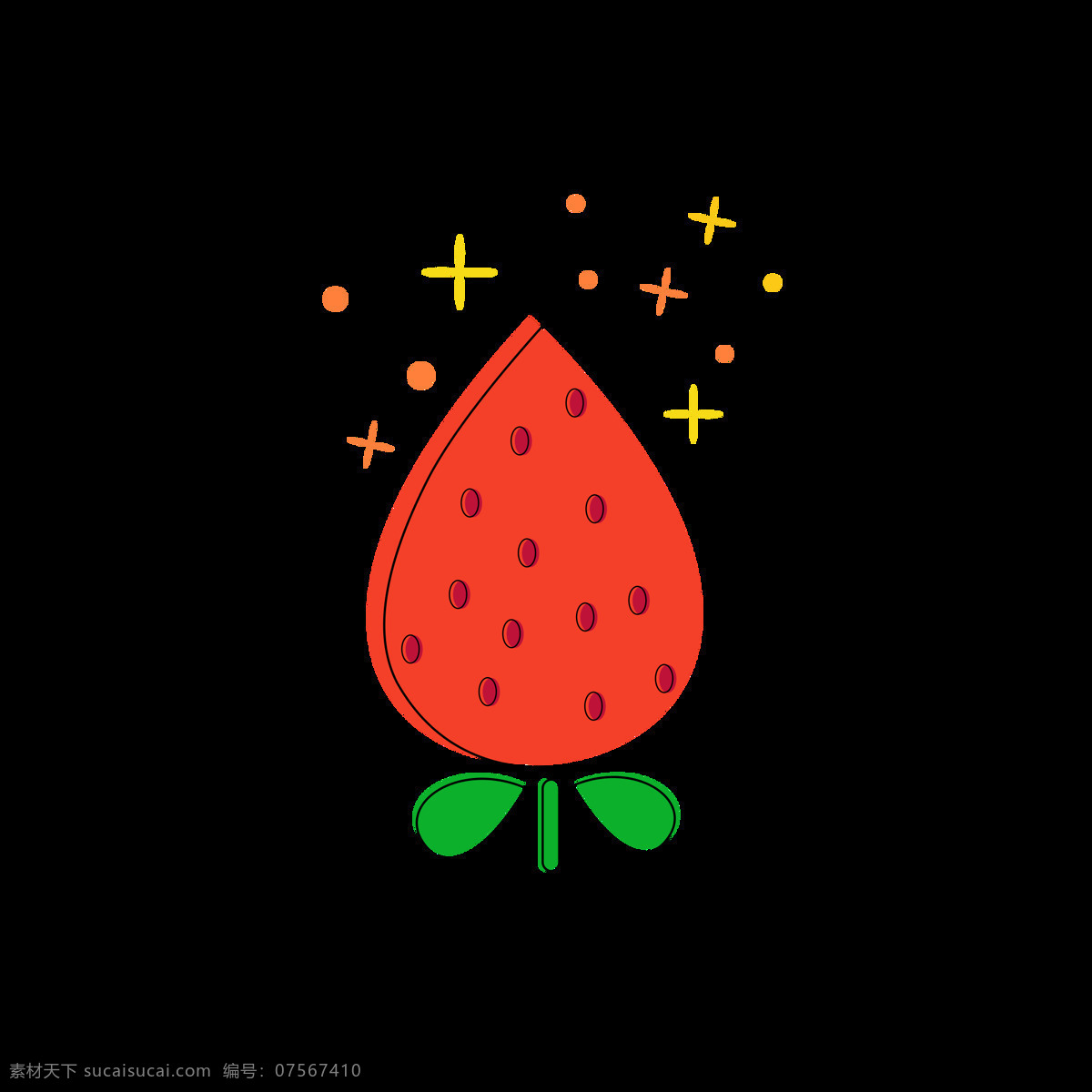 mbe 图标 元素 卡通 可爱 水果 图案 草莓 简约 mbe图标 元素设计