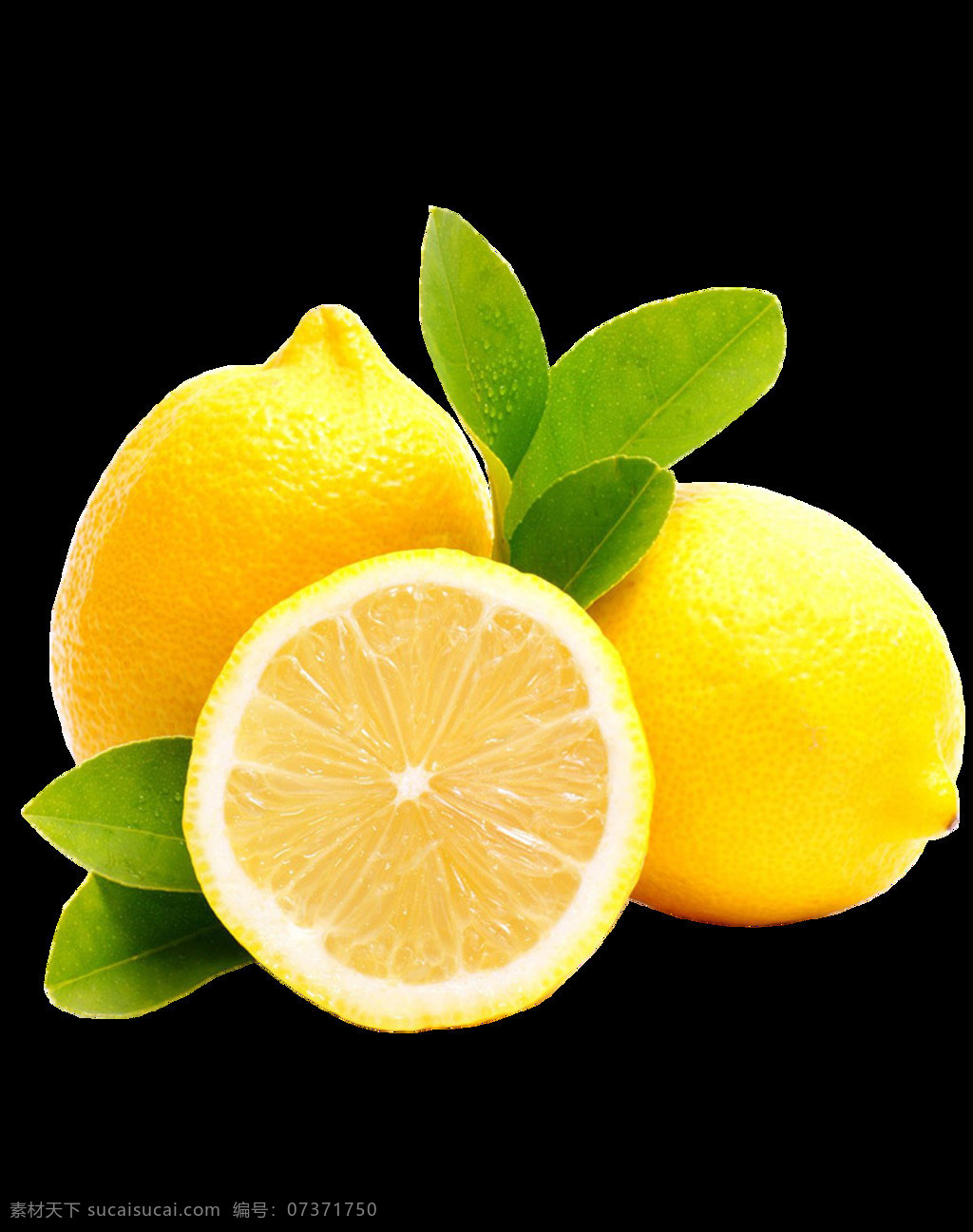 柠檬 水果 黄色 水果店 水果海报 免抠 格式