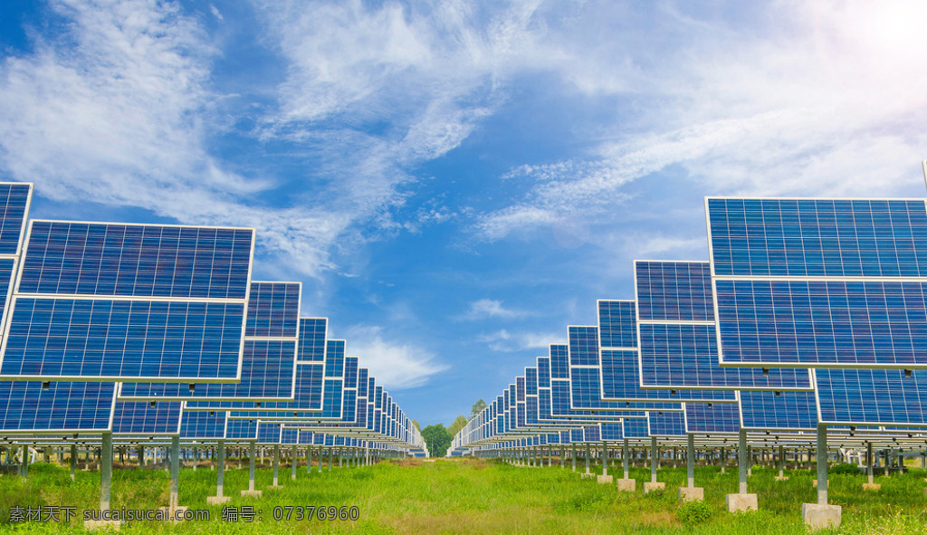 太阳能 绿色能源 电力 太阳能板 环保 工业生产 现代科技 可再生能源