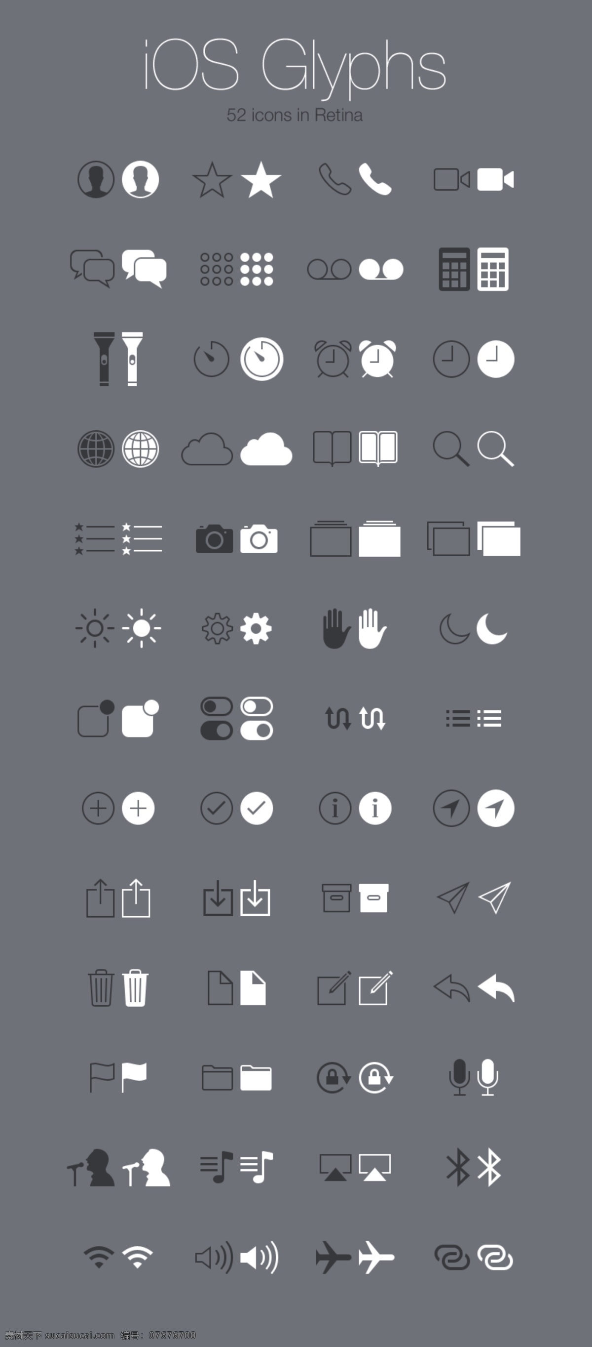ios图标 图标 ios icon 手机图标 手机 标志图标 公共标识标志
