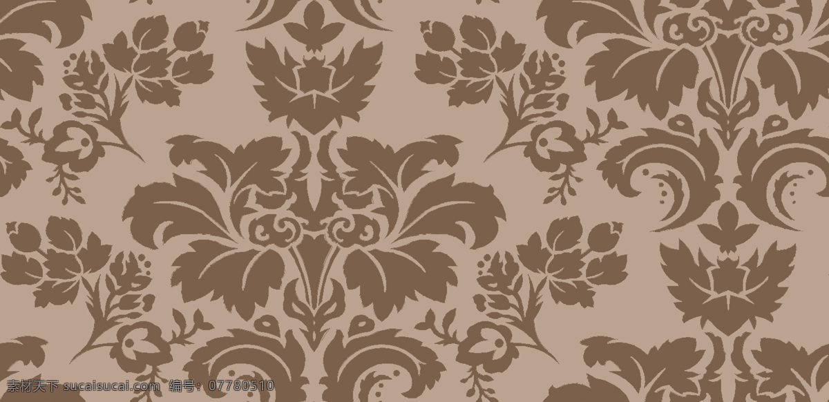 vray 棕色 布料 材质 花纹 有贴图 max2008 3d模型素材 材质贴图