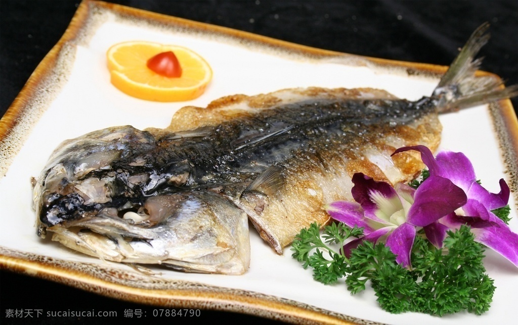 煎鲅鱼 美食 传统美食 餐饮美食 高清菜谱用图