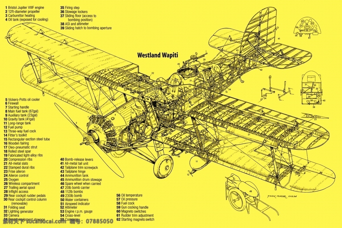 复古 酒吧 飞机模型 飞机 设计图 模型