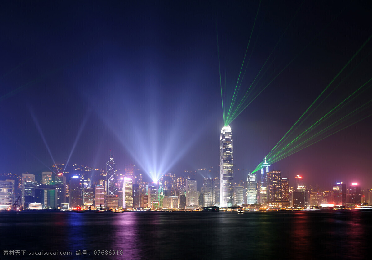 香港 城市 夜景 香港城市风光 美丽城市夜景 美丽城市风景 高楼大厦 繁华都市 城市风光 环境家居 黑色