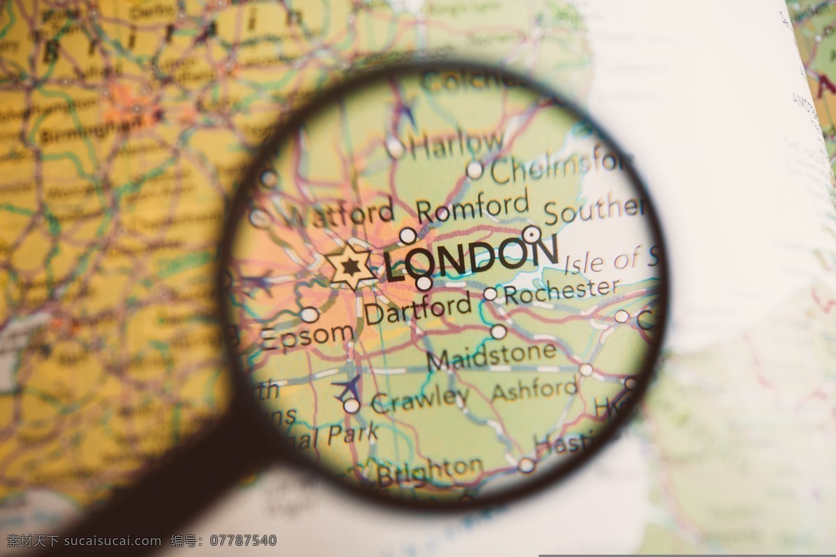 放大镜 伦敦 地图 伦敦地图 伦敦旅游 英国旅游 查看地图 城市风光 环境家居