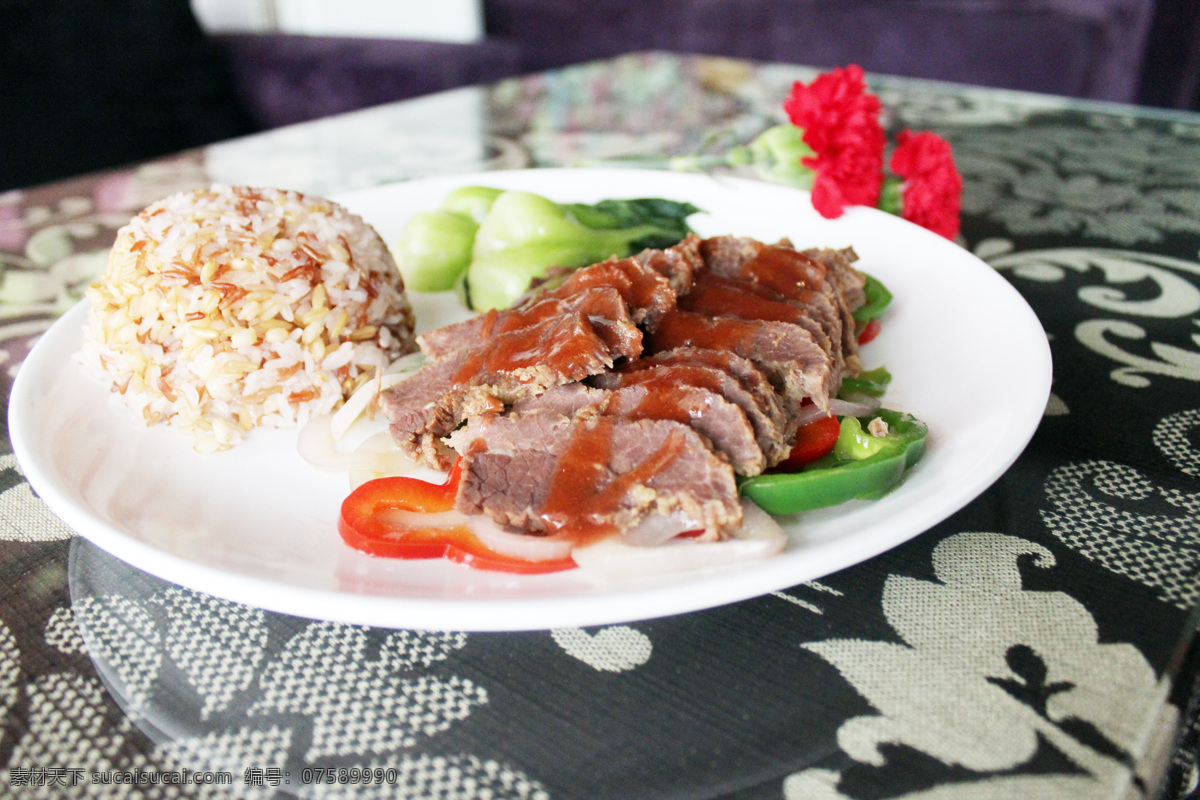 美味餐 西餐 青菜 饭 肉 套餐 套饭 美食 营养 晚餐 西餐美食 餐饮美食