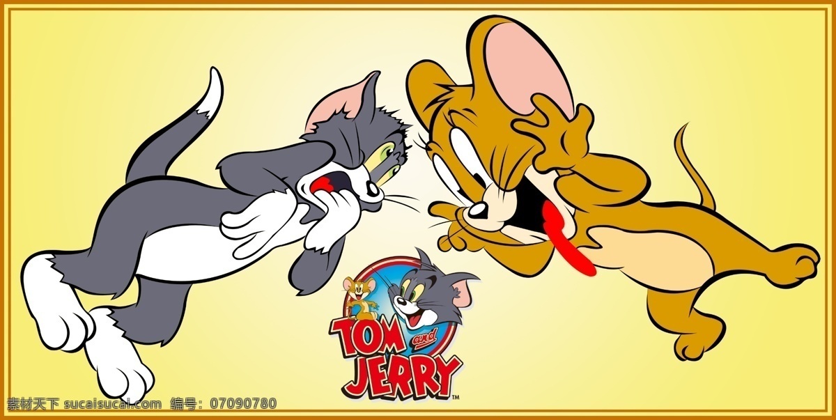 猫和老鼠 tom jerry 分层 源文件