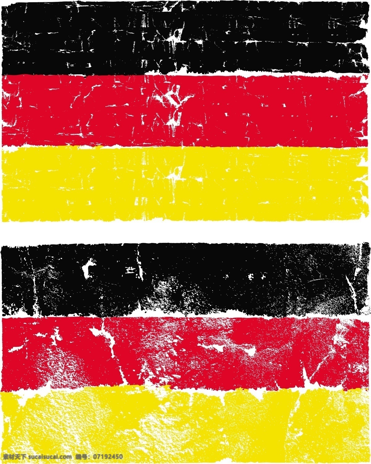 德国国旗图案 德国国旗 国旗图案 国旗背景 吊旗挂旗 矢量素材 黄色