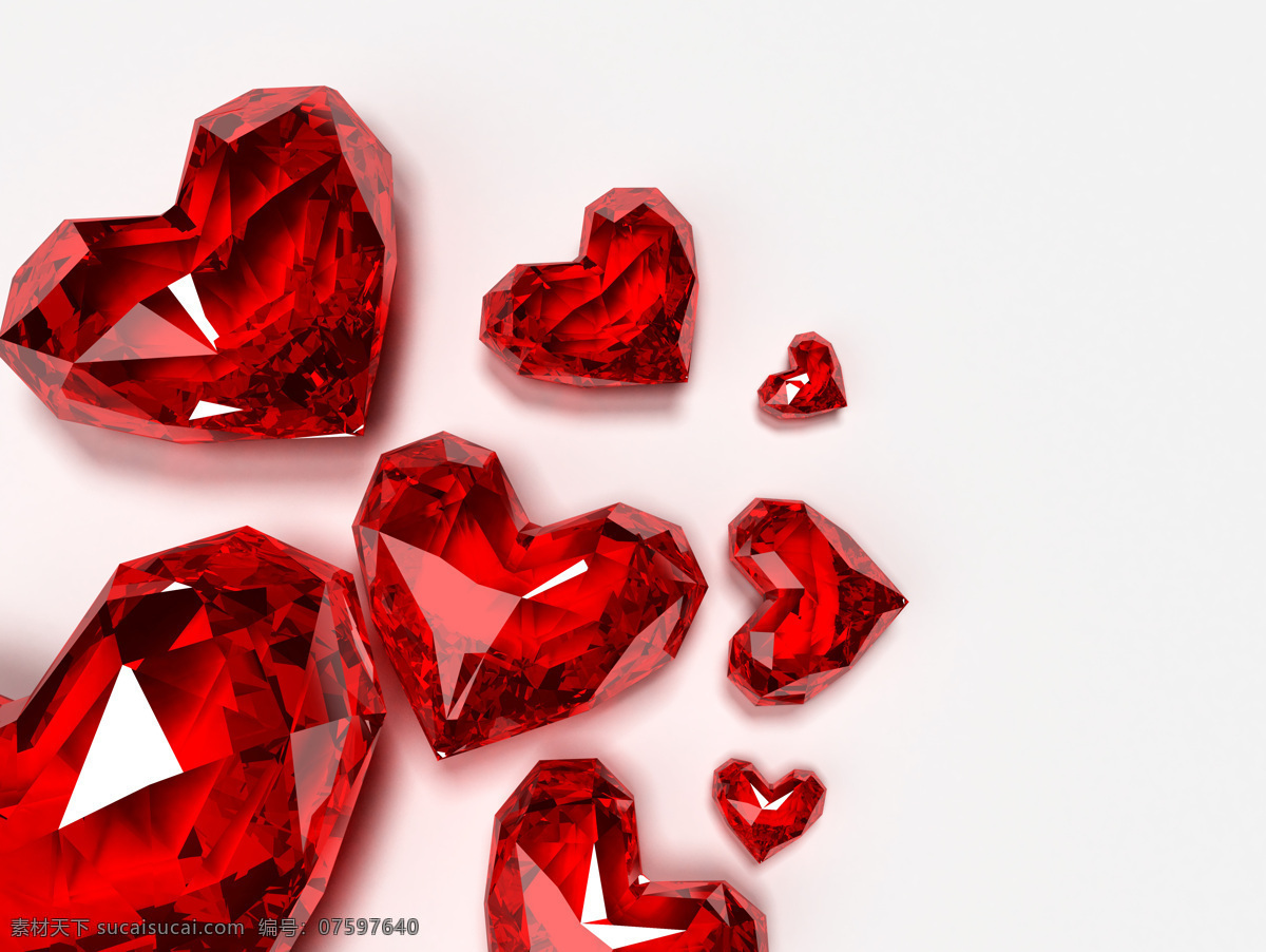 3d设计 爱情 爱心 红色钻石 红心 浪漫 情人节 情人节钻石心 爱情的信物 甜蜜 心形 钻石 钻石红心 3d模型素材 其他3d模型