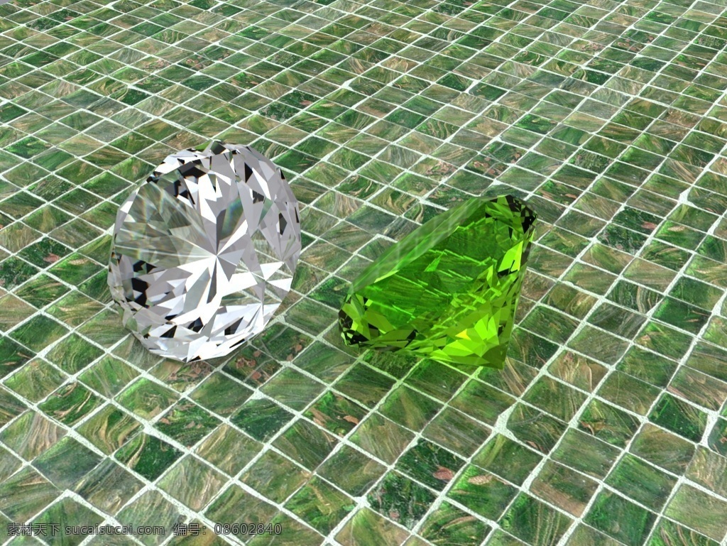 钻石 hypershot 渲染 3d设计 3d作品 设计图库