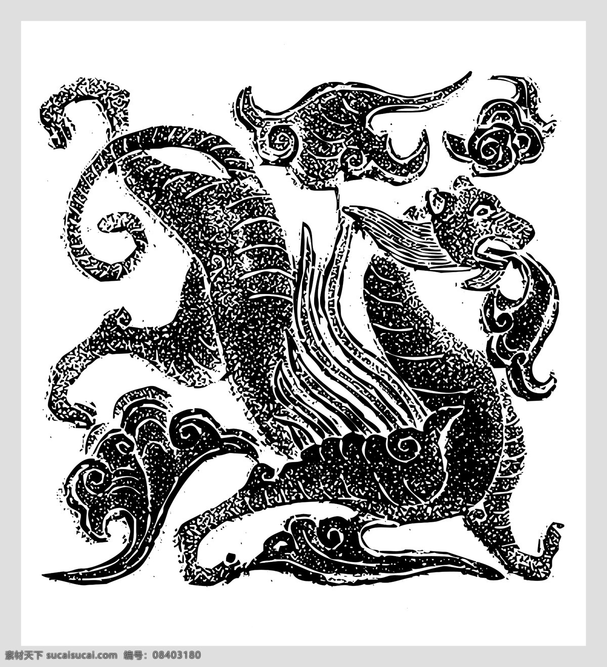 汉虎图腾 传统纹样 传统文化 青龙白虎 古代纹样 传统花纹 传统图案 团花 图案 中国文化 底纹 花纹 刺绣纹样 皇家文化 补子 龙凤 虎 瑞兽 汉虎 图腾 吉祥纹样 传统花边 分层 源文件