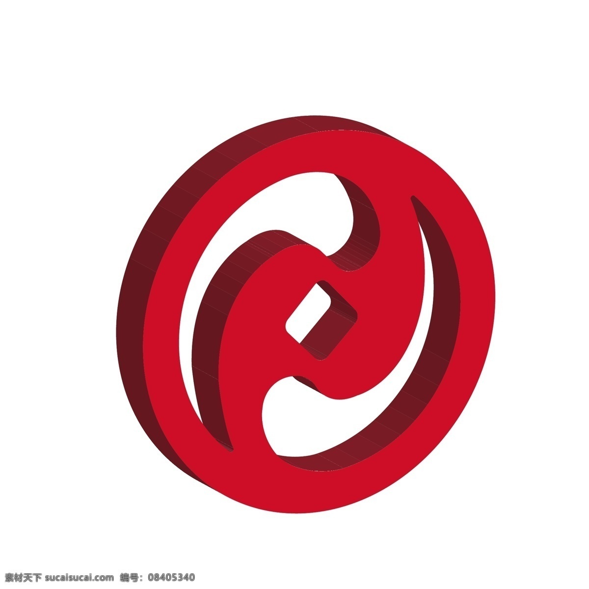 东营市 商业银行 logo 图标 红色 2.5d 立体 logo图标 货币信贷 矢量银行 金融机构 手机app 免抠图png 千库原创