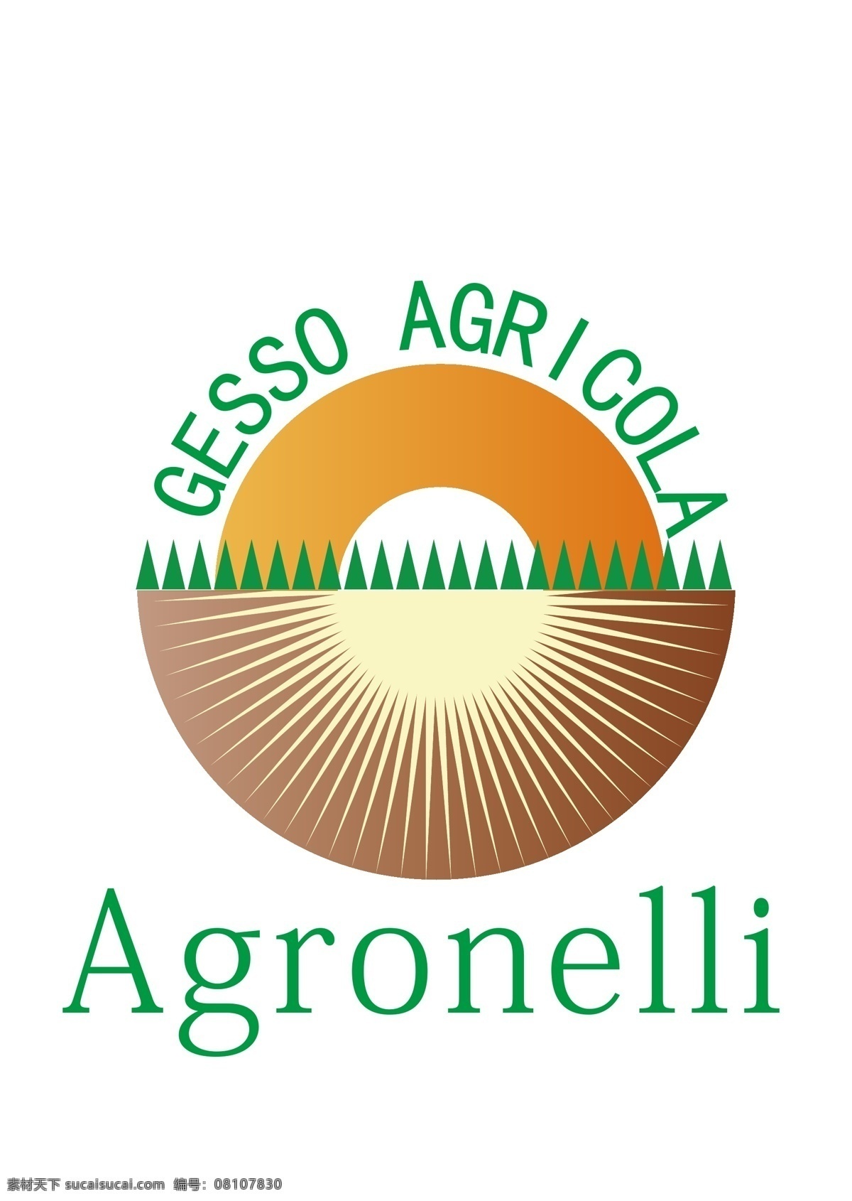 agronelli 标志 创意设计 logo 白色