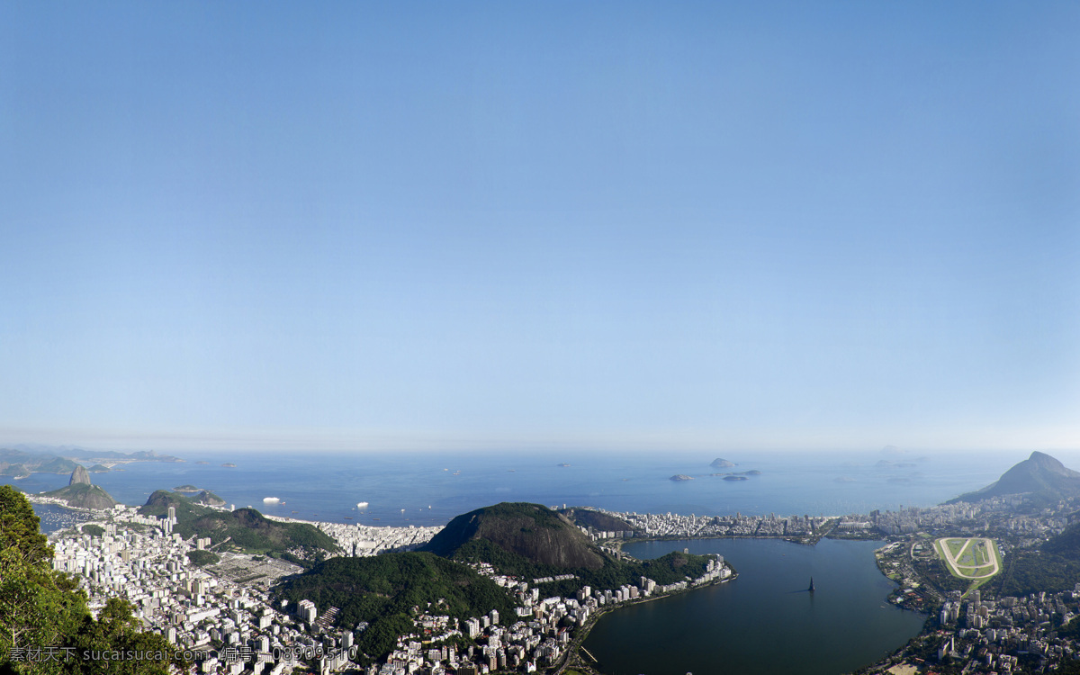 海峡城市 海峡 山脉 大海 航拍 城市 建筑 地产 建筑摄影 建筑园林