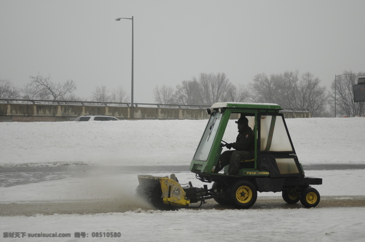 扫雪车 打扫 环境 交通工具 科学研究 汽车 现代科技 雪 扫雪 清理 环卫 科技物品 矢量图