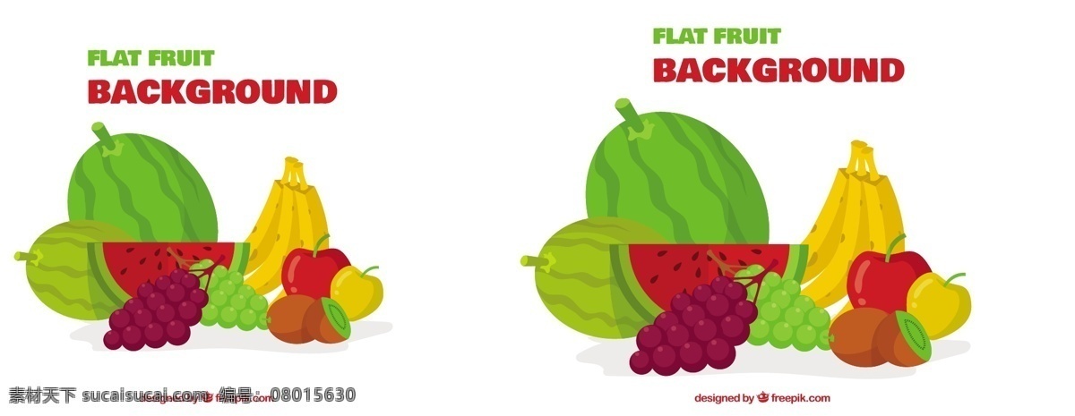 手绘 美味 水果 广告 背景 美味的水果 广告背景