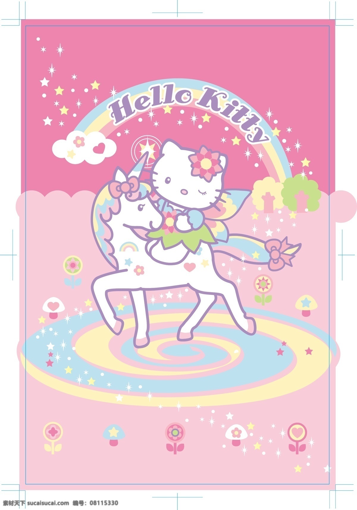 hello kitty 凯蒂 凯蒂猫 家禽家畜 生物世界 矢量