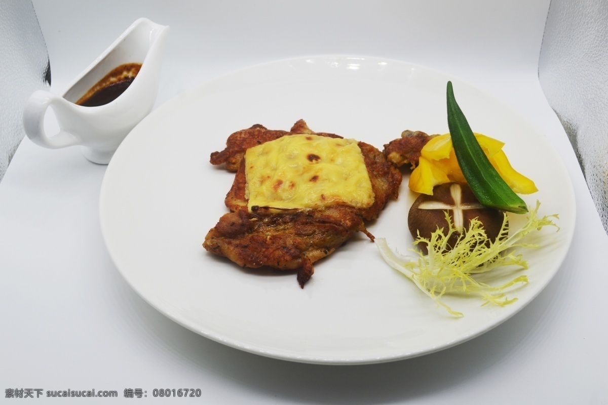 鸡扒 鸡腿扒 香煎鸡扒 蒜香鸡扒 煎鸡排 农夫芝士鸡扒 餐饮美食 西餐美食
