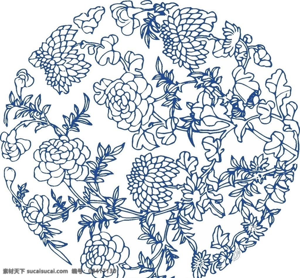 青花瓷图案 花纹 青花瓷纹样 青花瓷 青花 青花瓷花纹 矢量花纹 古典花纹 瓷器 陶瓷花纹 陶瓷纹样 陶瓷 手绘花纹 花卉 花矢量 植物矢量 青花矢量图 青花瓷盘 装饰画 装饰 家居 花纹图案 花纹底纹 古典 古典底纹 底纹背景 矢量素材 其他矢量 矢量