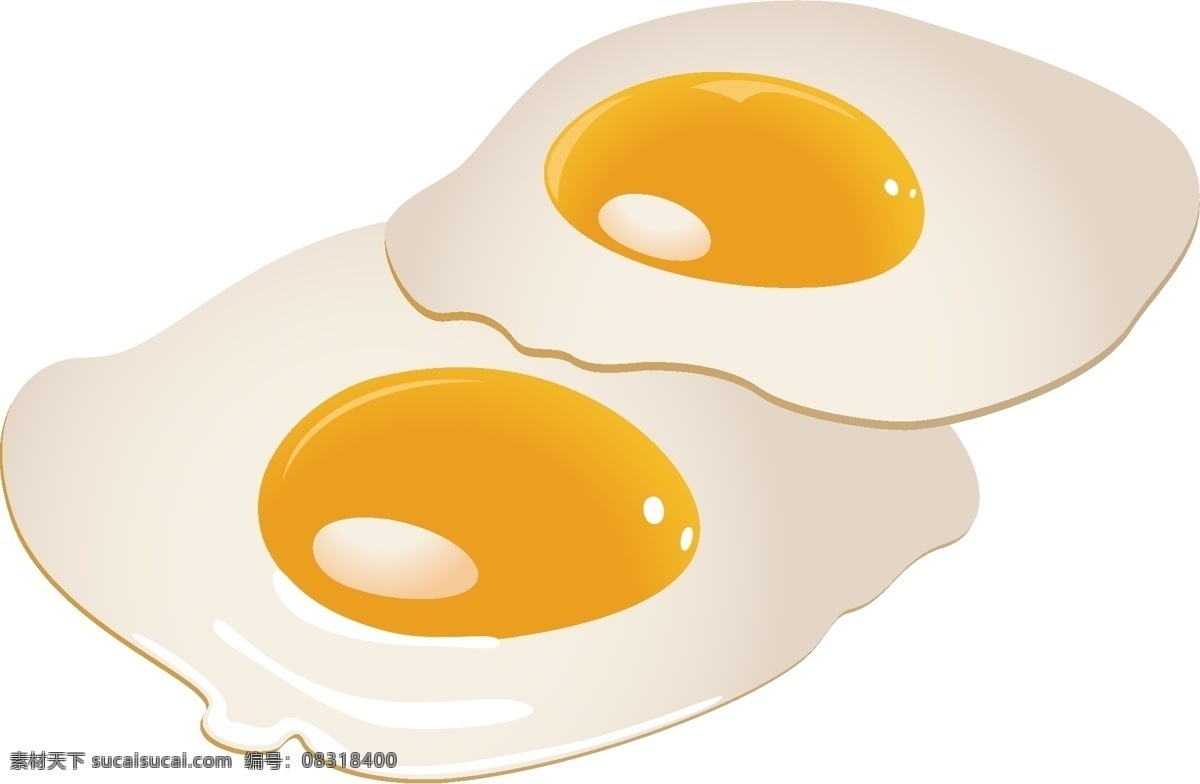 美味 荷包蛋 矢量 元素 食物 健康 营养 矢量元素 鸡蛋 免抠元素 透明元素