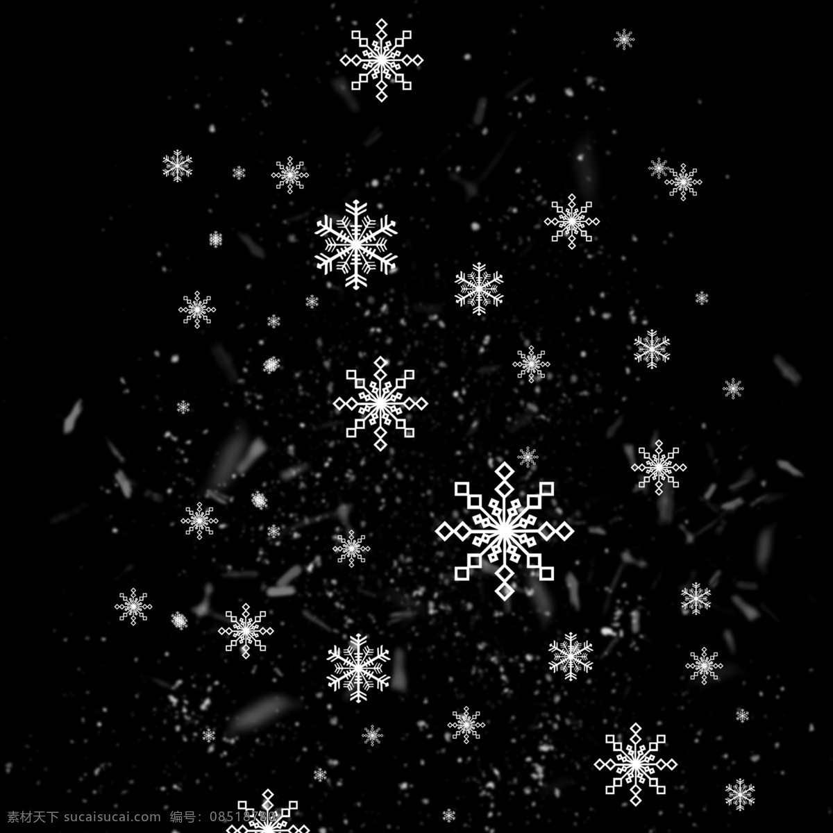 冬季 飘 雪 下雪 手绘 装饰 白色 雪花 浪漫 漂浮 冬天 飘雪 装饰白色 漂浮雪花