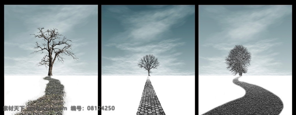 树景 装饰画 无框画 壁画 装饰画背景 树 树木 树剪影 树照片 植物 装饰画a 文化艺术