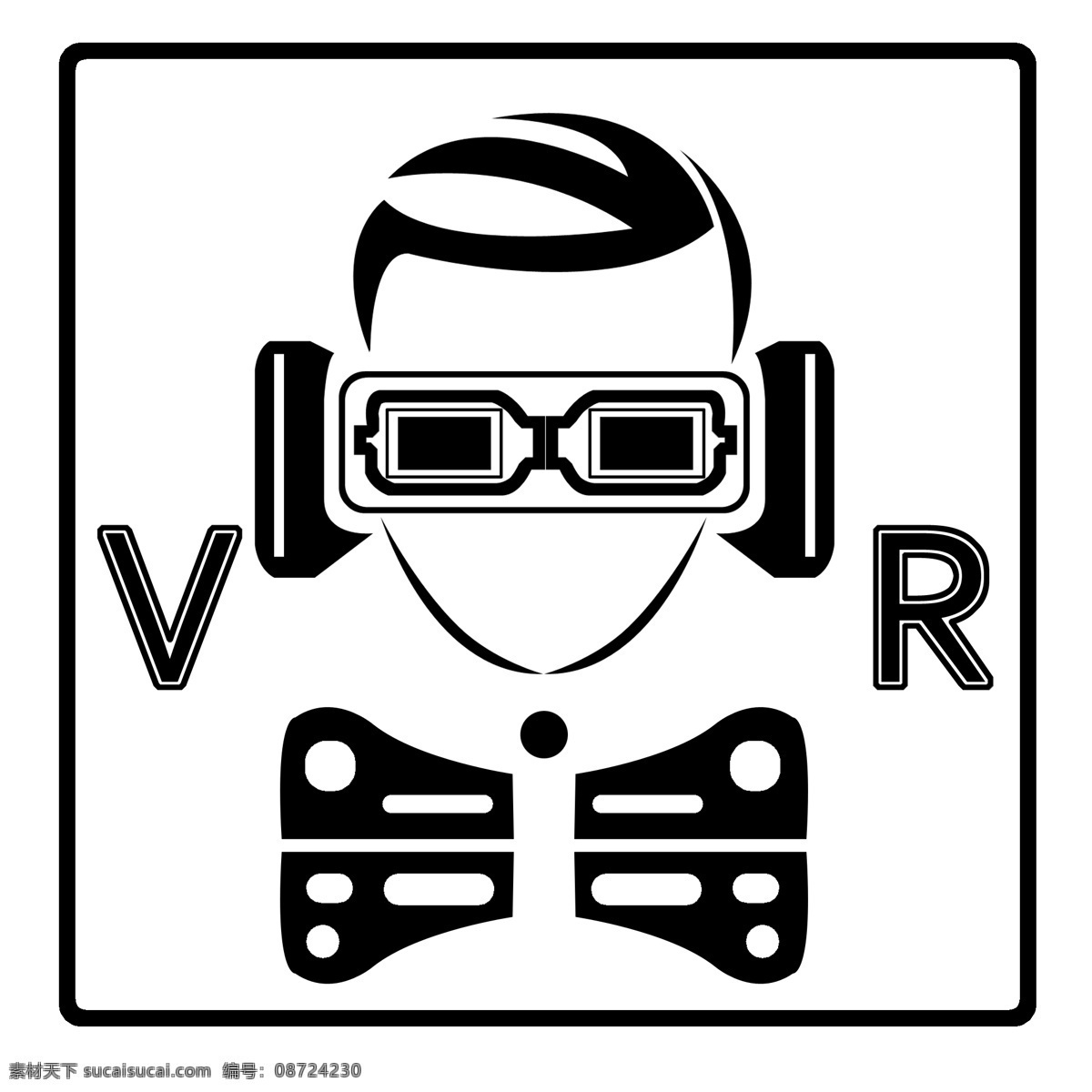 创意 科技 vr 体验 室 vr体验室 眼镜 人物 时尚眼镜 电子科 现代眼镜 3d眼镜 图标 方框