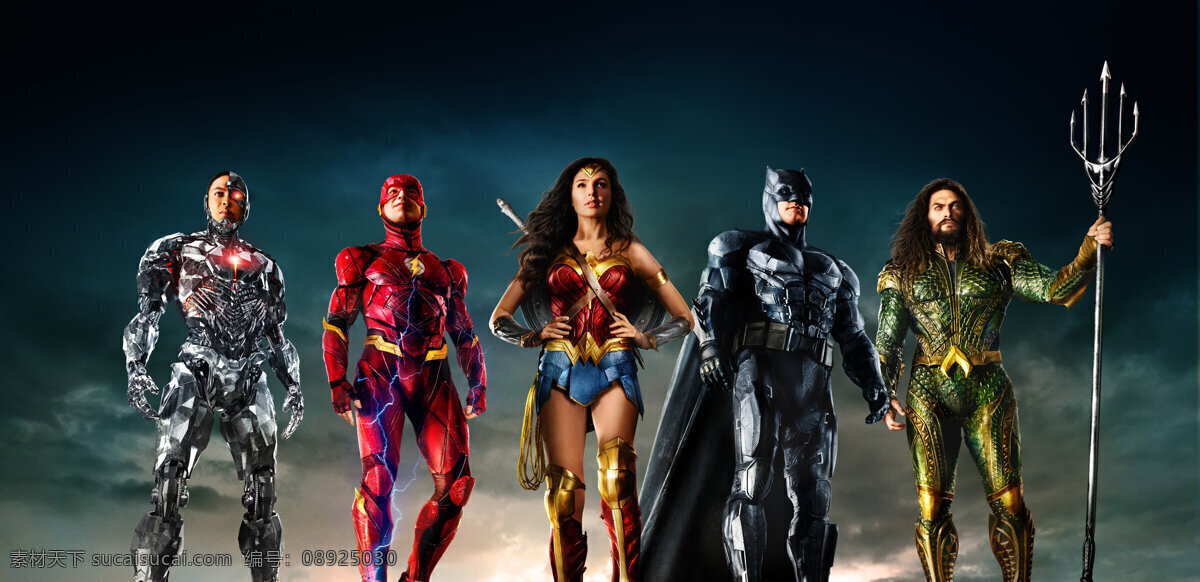 2017 电影 正义 联盟 超级 英雄 正义联盟 超级英雄 2017电影 超人 蝙蝠侠 神奇女侠 闪电侠 海王 钢骨 电影海报 电影人物