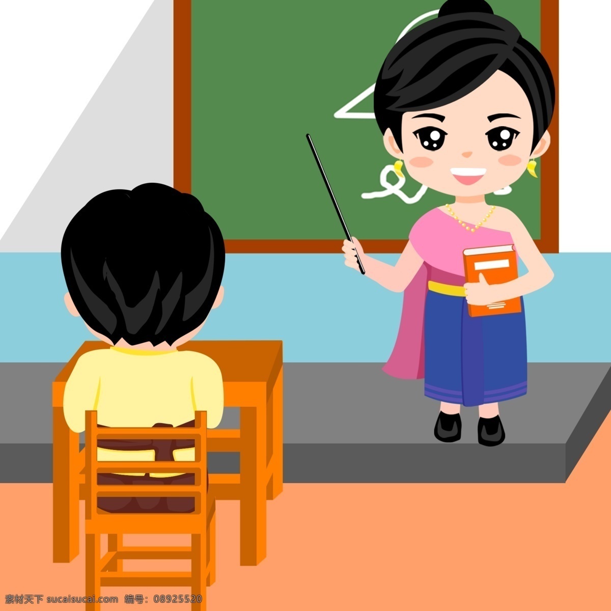 老师 女人 董事会 绿色 指导 学习