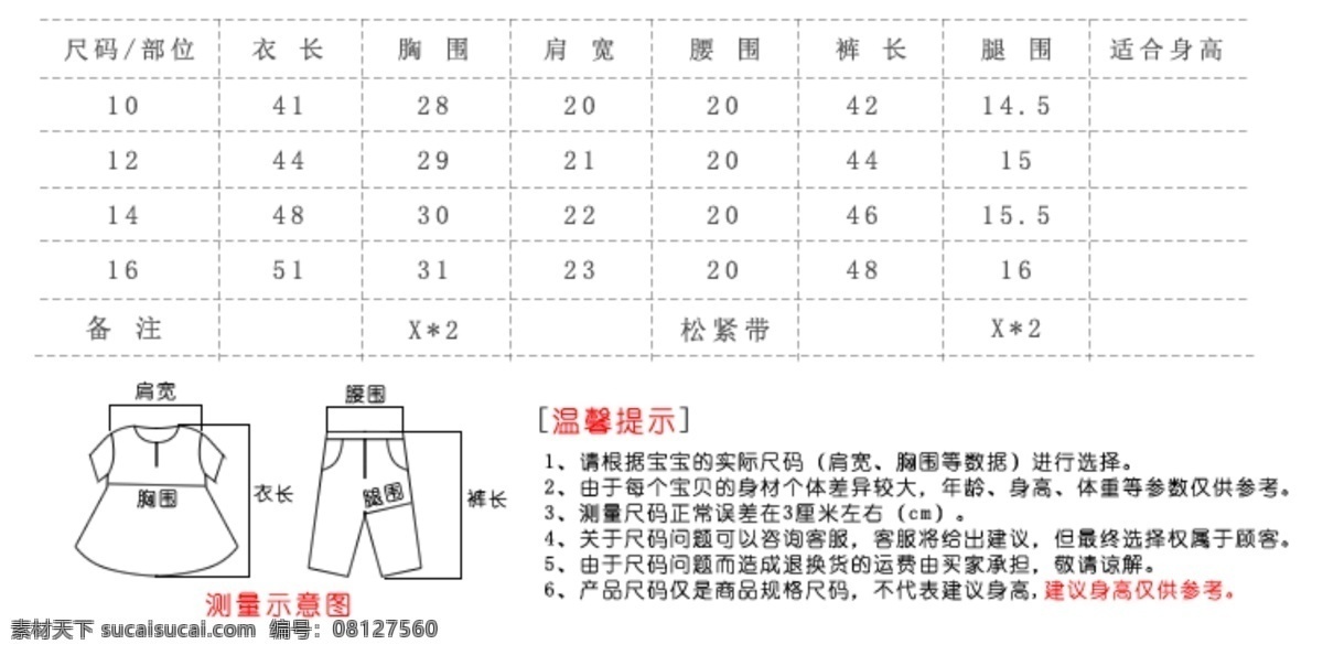 尺码表模板 其他模板 网页模板 源文件 尺码 表 注意事项 测量 图 模板下载 尺码注意事项 尺码测量图 网店尺码表 团购尺码表 淘宝素材 淘宝促销海报