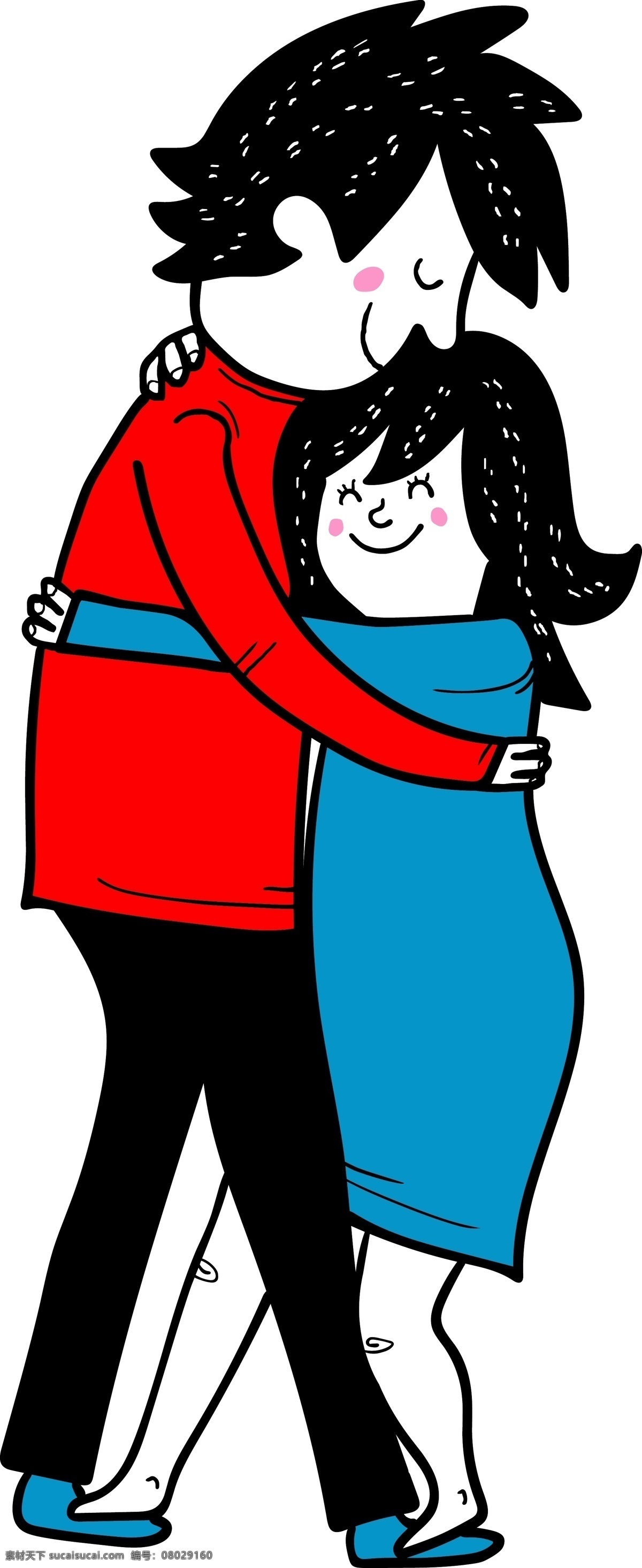 温馨 父女 场景 矢量 元素 矢量元素 透明素材 团圆 亲情 家庭 免抠元素