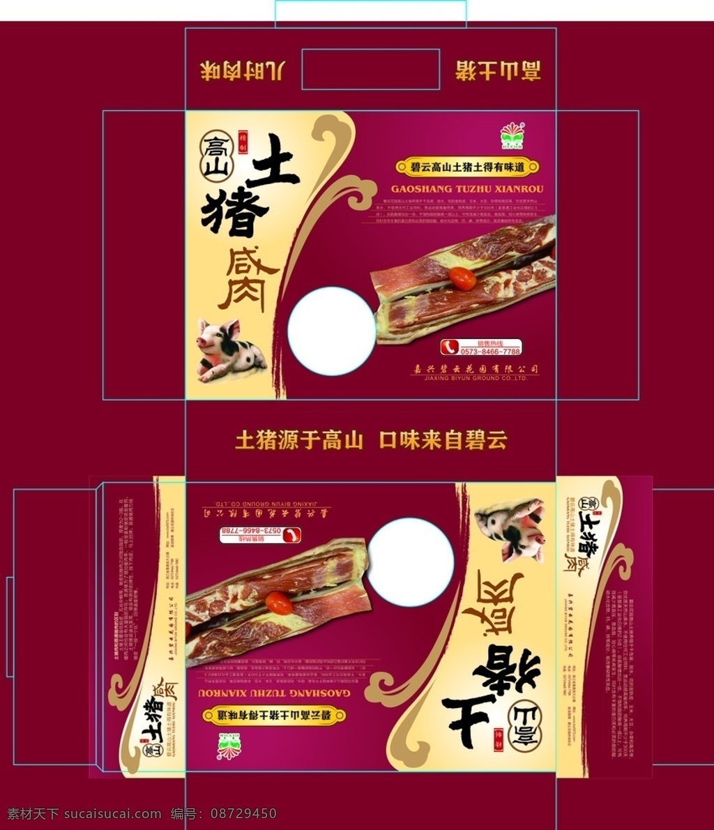 土 猪 咸肉 食品包装 展板 kt版 广告板 喜庆展板 节日展板 板子 海报 矢量 包装设计