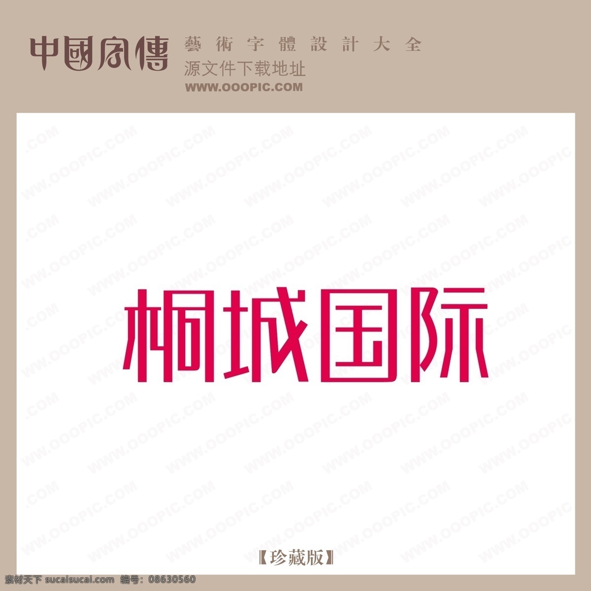 桐城 国际 桐城国际 矢量图 艺术字