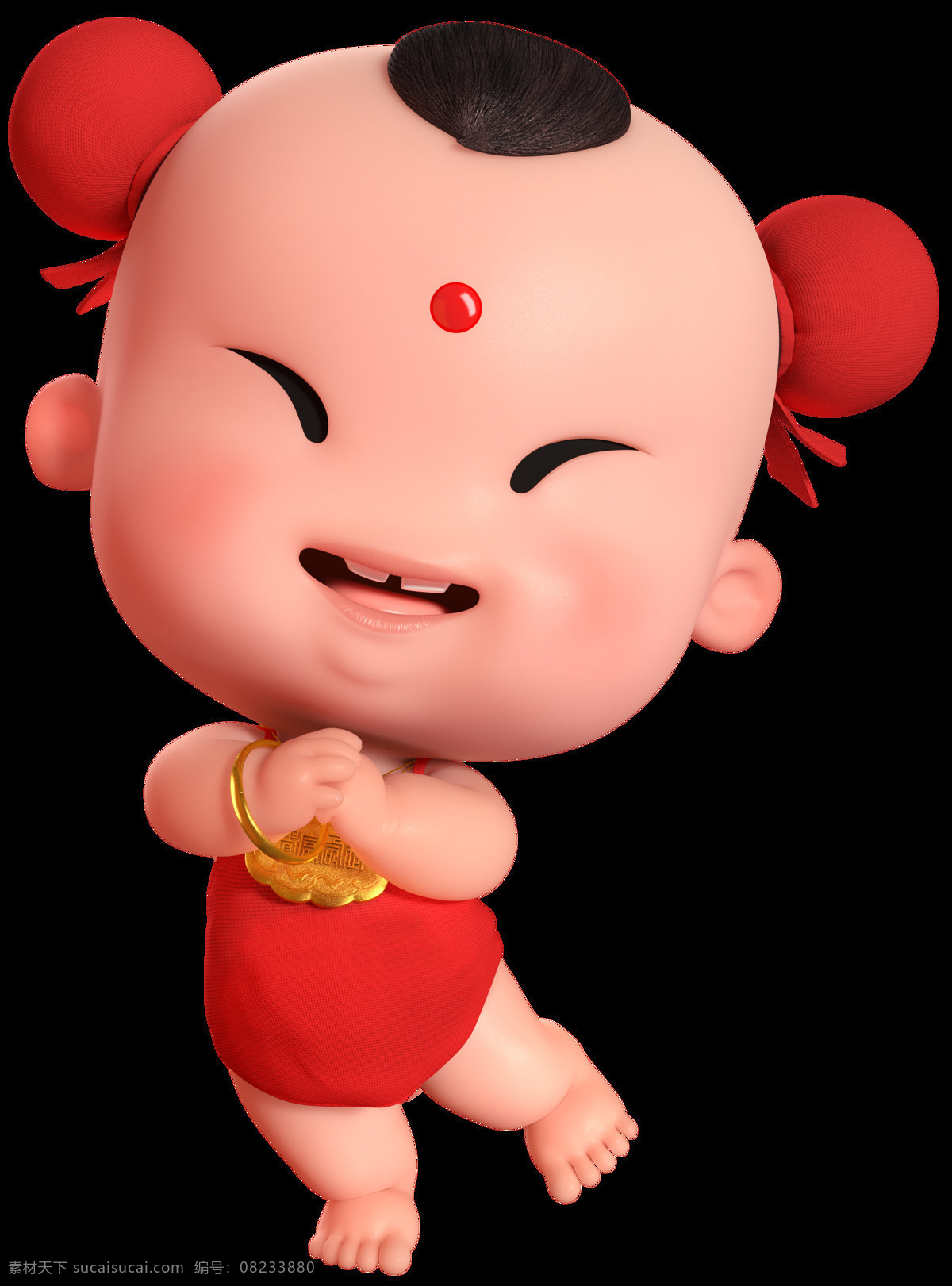 招 财 童子 春节 喜庆 中国 风 祝福 招财童子 装饰素材 节日元素 喜庆中国风