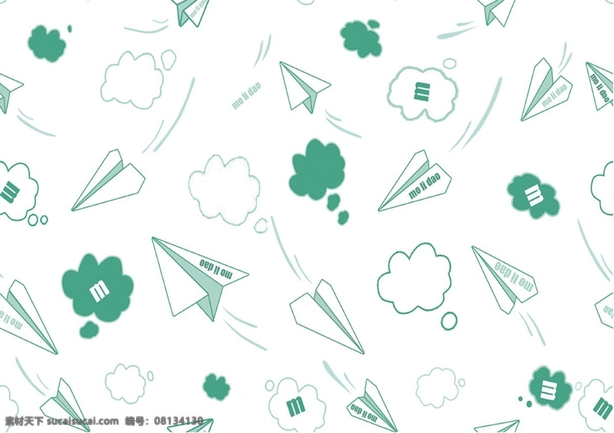 儿童服饰 卡通 花纹 循环 图 儿童 服饰 绿色 循环图 印花循环图