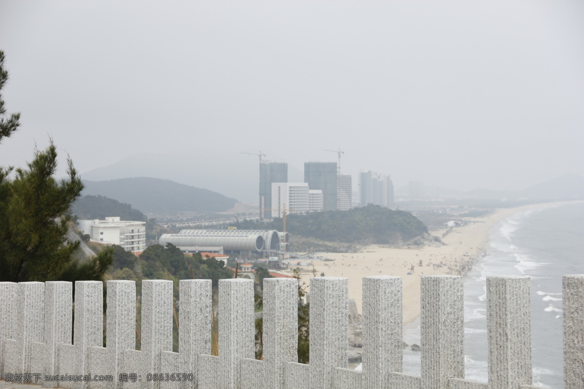 大海 国内旅游 海 海岸 海水 海滩 建筑 浪花 中国 海陵 岛 中国海陵岛 南海一号 山 森林 楼房 银滩 沙滩 石柱 旅游摄影 psd源文件