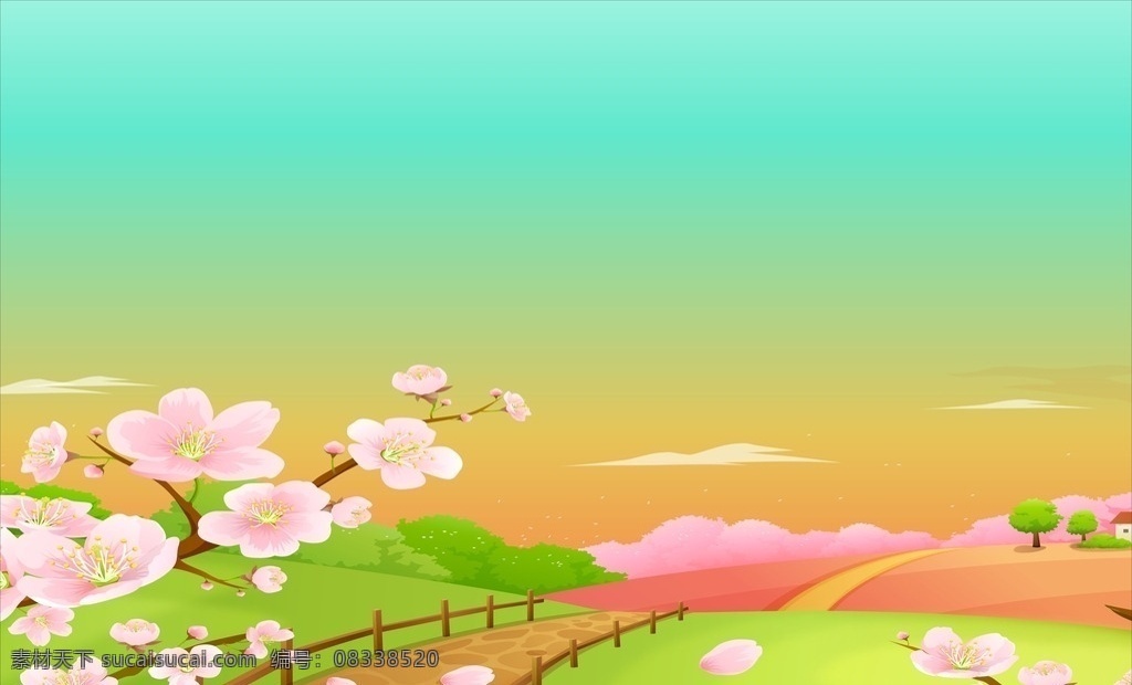 梅花韵 梅花 浅色梅花 墙角梅 暖色背景 浅色背景 背景画布