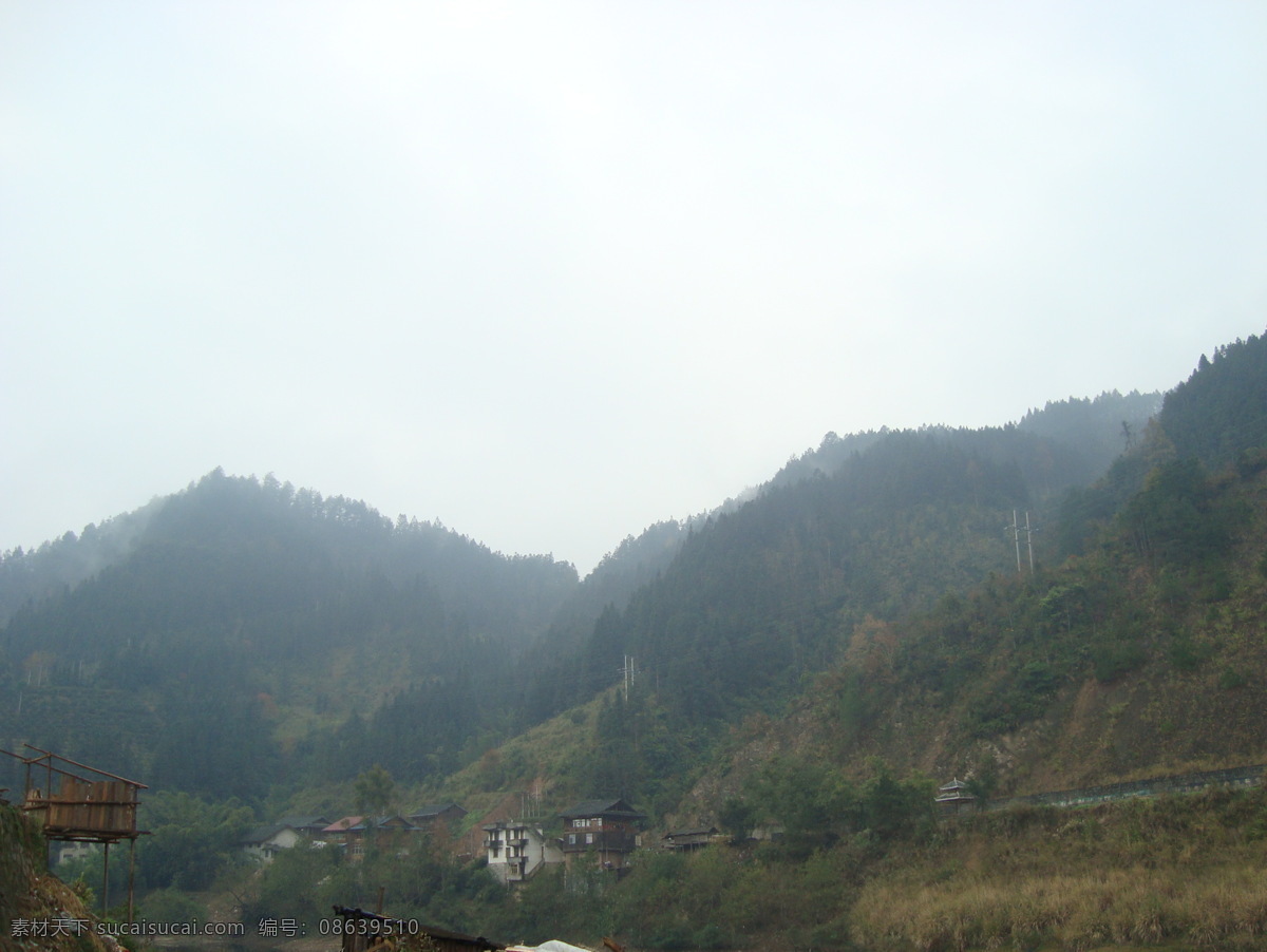 农家风景 山村 风光 小山村 自然 风景 自然风景 自然景观 白色
