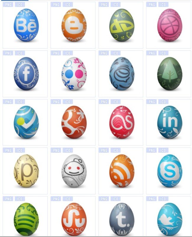 彩蛋 桌面 图标 谷歌 网络公司 雅虎 skype rss 手机 app app图标