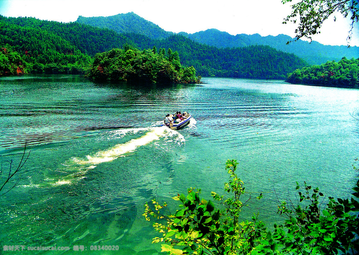 凤凰湖风光 船 胡泊 山水 游玩 旅游摄影 国内旅游