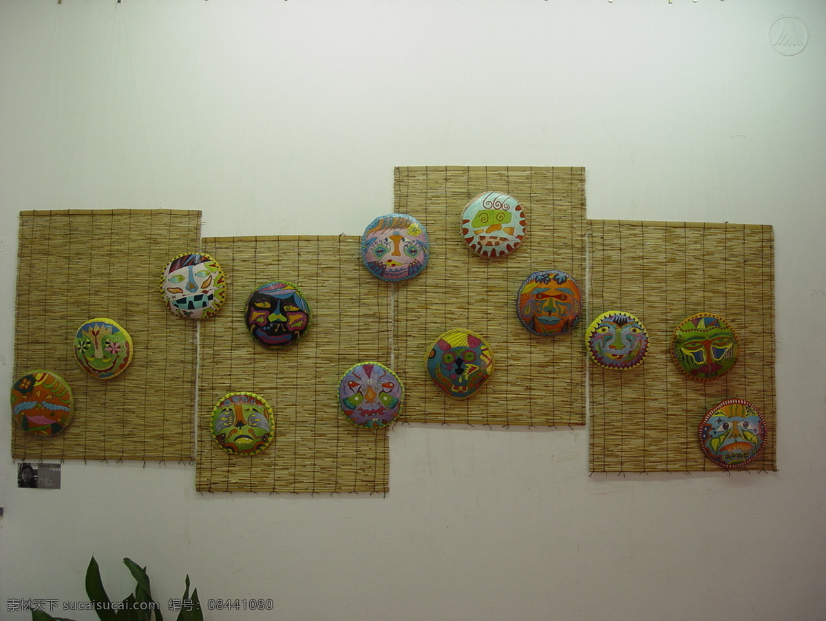 组画 陈列 绘画 美术绘画 模式 文化艺术 展览 展厅 形式 展位 装饰素材 展示设计
