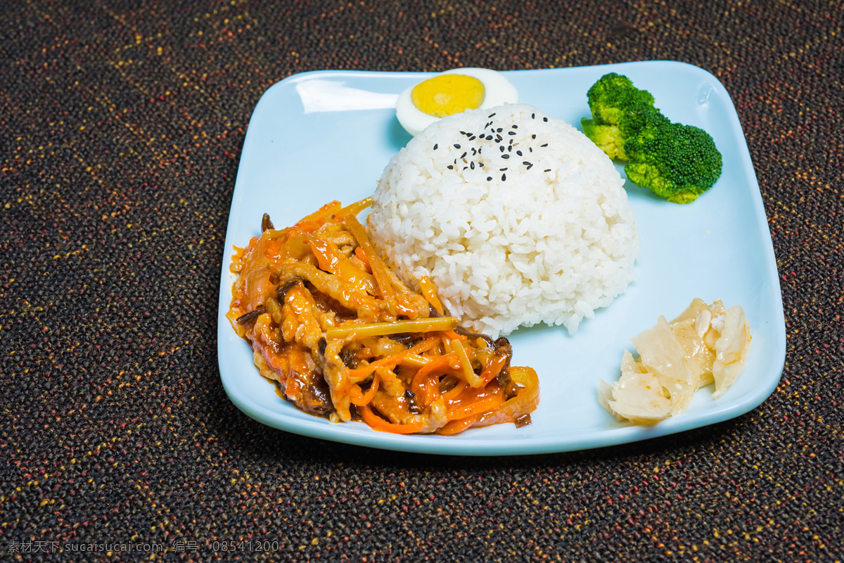 鱼香肉丝饭 套餐饭 鱼香肉丝 鱼香肉丝盖饭 盖浇饭 鱼香鸡丝 京酱肉丝 酱爆肉丝 辣椒肉丝 美食摄影 餐饮美食