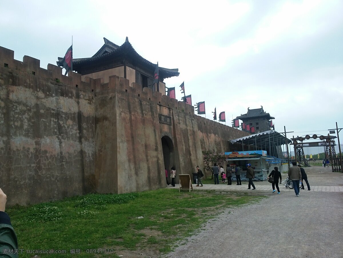 中国 象山 影视城 拍摄 城墙 建筑摄影 建筑园林