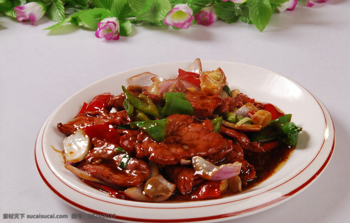 泰式耗油牛肉 美食 传统美食 餐饮美食 高清菜谱用图