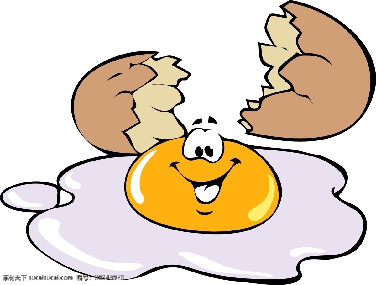鸡蛋卡通图 鸡蛋 卡通 漫画 蛋壳 卡通鸡蛋 底纹边框 其他素材