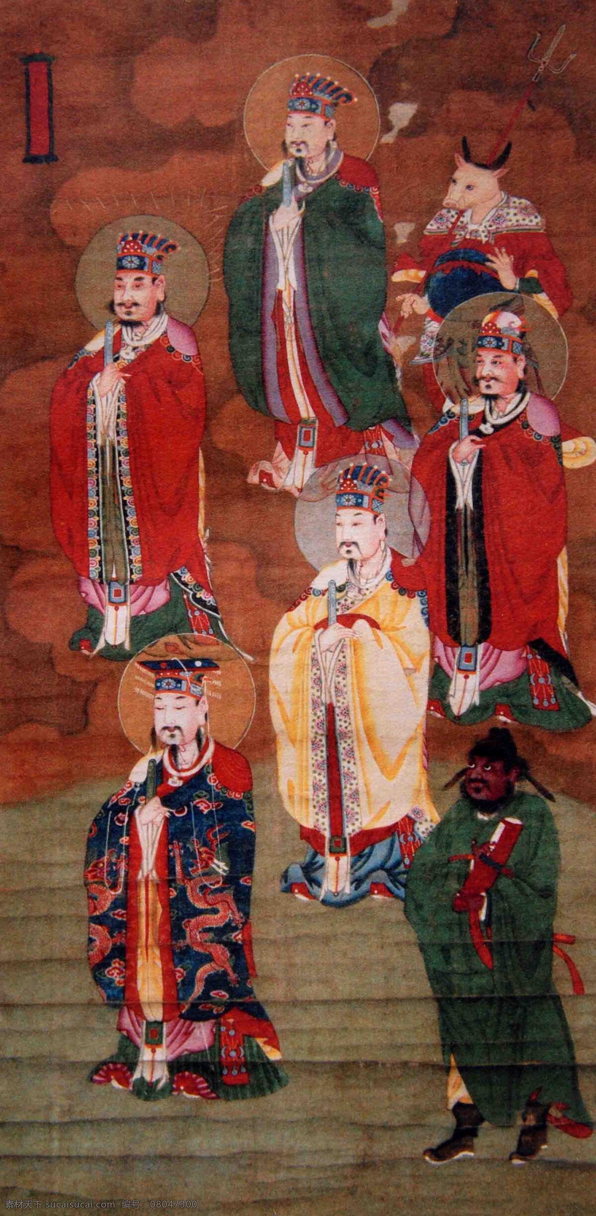 功曹诸神图片 功曹诸神 宗教人物 神话 民间故事 神仙 人物图库